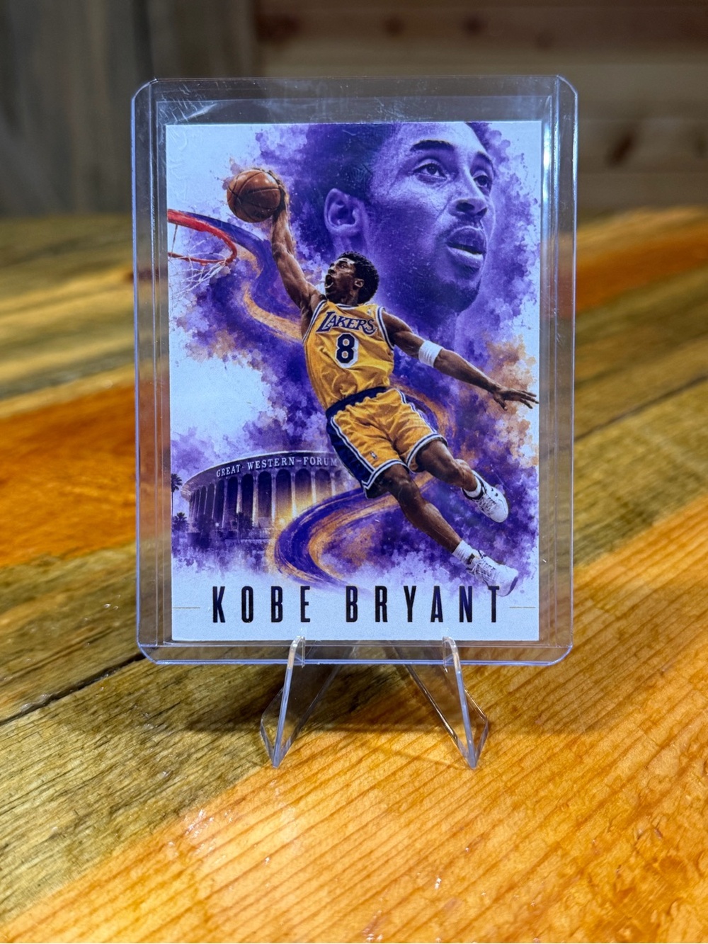 Kobe Bryant Los Angeles Lakers Custom Basketball Trading Card